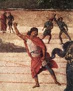 PERUGINO, Pietro Christ Handing the Keys to St. Peter (detail) af oil painting picture wholesale